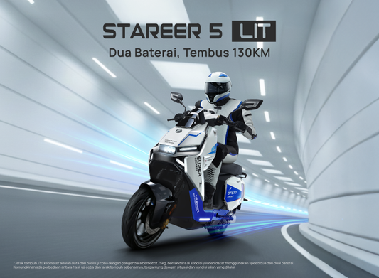 Ofero Luncurkan Sepeda Listrik Premium Terbaru Stareer 5 Lit Dengan Jarak Tempuh Hingga 130 Kilometer